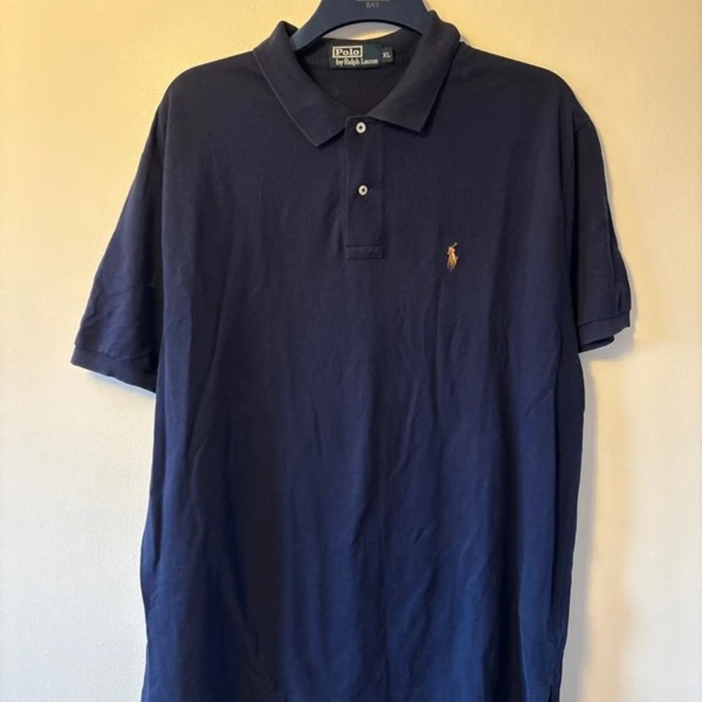 Forever 21 Dark Blue Polo Shirt